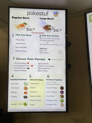 Menu photo 4 Pokestuf Alhambra, CA
