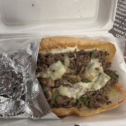 Touchdown Wings - Beef Philly came out hot and was very delicious