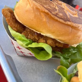 Granny's Drive In - Chicken sandwich with mango habanero - Burgers Near Me - Heber City, Utah