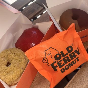 Old Ferry Donut - Pistachio Butter, Raspberry Ball, Tiramisu - Donuts Near Me - Buena Park, California Old Ferry Donut - Pistachio Butter, Raspberry Ball, Tiramisu - Donuts Near Me - Buena Park, California