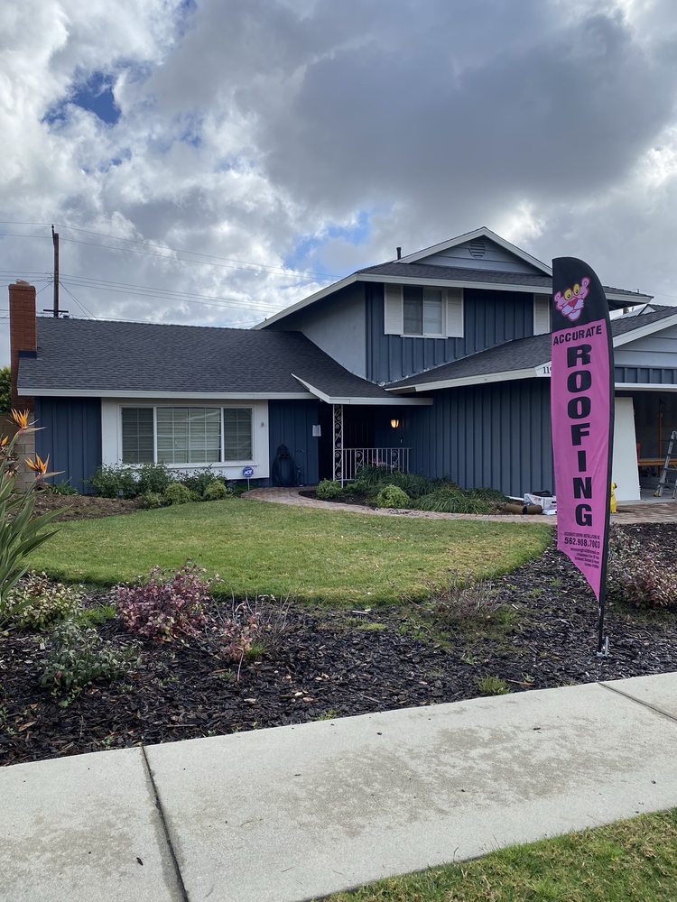 Slide of Accurate Roofing