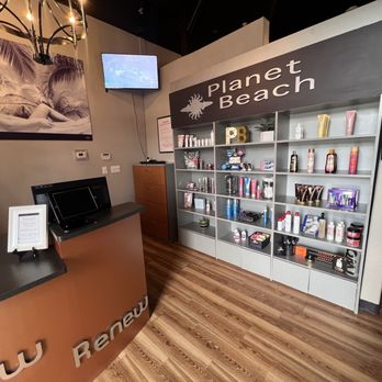 Planet Beach Spray & Spa - Products, front desk - Day Spas Near Me - Montgomery, Texas Planet Beach Spray & Spa - Products, front desk - Day Spas Near Me - Montgomery, Texas
