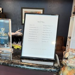 Nails 07 - The actual spa menu that mentions none of the extra charges