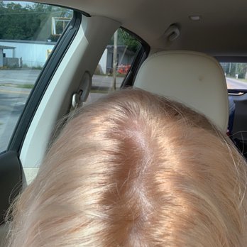 Next Level Hair Studio - Was supposedly to be platinum blond turned out red :( not happy - Hair Salons Near Me - Pensacola, Florida Next Level Hair Studio - Was supposedly to be platinum blond turned out red :( not happy - Hair Salons Near Me - Pensacola, Florida
