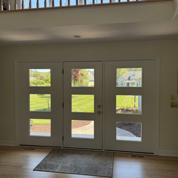 Ferris Home Improvements - Interior of new front door - Roofing Near Me - Rehoboth Beach, Delaware Ferris Home Improvements - Interior of new front door - Roofing Near Me - Rehoboth Beach, Delaware