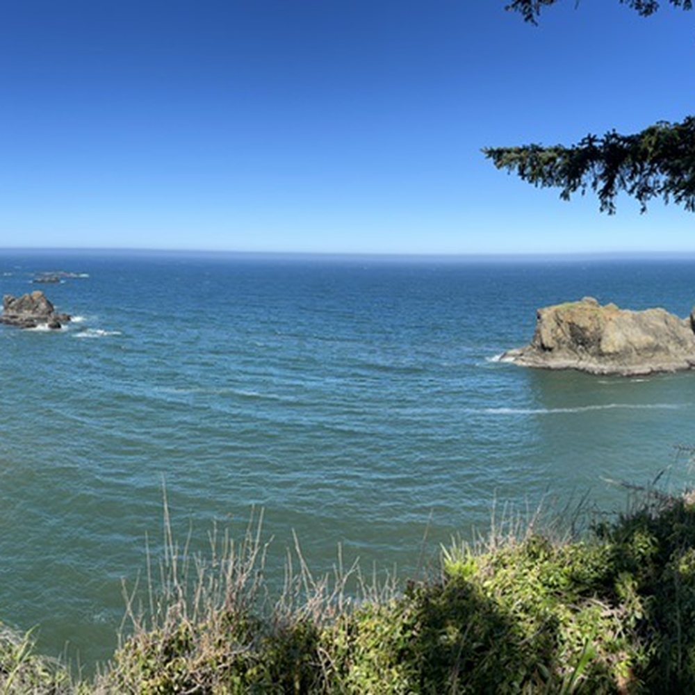 Hidden Beach - Panoramic view - Beaches Near Me - Klamath, California