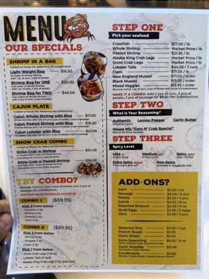 Menu photo 1 Corn N' Crab Canoga Park, CA