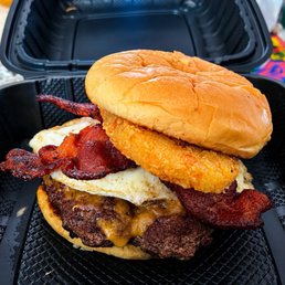 Breakfast Burger Breakfast Burger