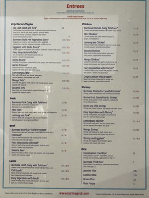 Menu photo 8 New Burma San Francisco, CA Menu photo 8 New Burma San Francisco, CA