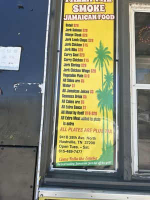 Falla The Smoke Jamaican Food by null