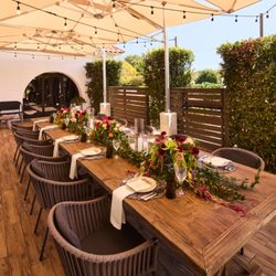 The Leta Bar - The Leta Bar & Patio is perfect for private events, hosting 50-75 guests for weddings, corporate meetings, brunches, and group lunches.