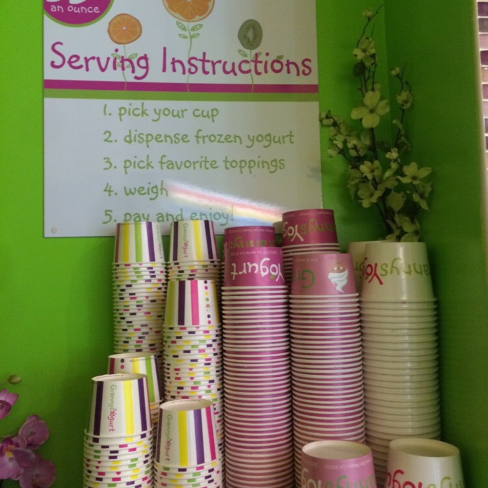Grannys Yogurt - Instructions - Ice Cream & Frozen Yogurt Near Me - La Verne, California Grannys Yogurt - Instructions - Ice Cream & Frozen Yogurt Near Me - La Verne, California