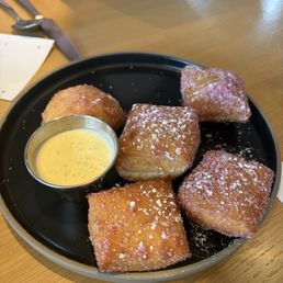 Blueberry beignets Blueberry beignets