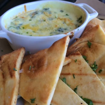 Chef's Bistro - Naan bread slices warm with Spinach Dip - very tasty. - American Near Me - North Conway, New Hampshire Chef's Bistro - Naan bread slices warm with Spinach Dip - very tasty. - American Near Me - North Conway, New Hampshire