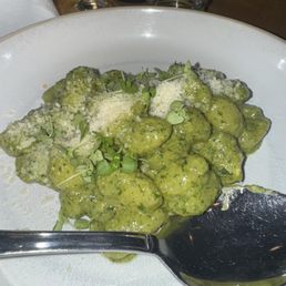 Pesto gnocchi