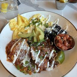 Barbacoa Chilaquiles Breakfast Bowl