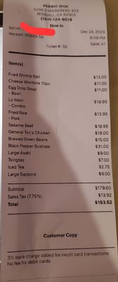 Menu photo 2 Peking Wok Bonsall, CA
