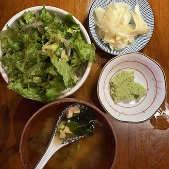 Issho - Salad and miso soup - Sushi Bars Near Me - Annandale, Virginia Issho - Salad and miso soup - Sushi Bars Near Me - Annandale, Virginia
