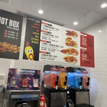 Dave's Hot Chicken - Menu & Slushy options - Chicken Shop Near Me - New York, New York