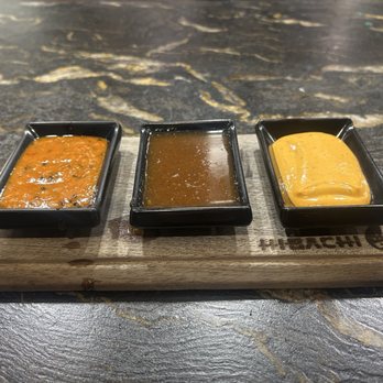 Fuego Hibachi - Dipping sauces - Sushi Bars Near Me - Riverside, California