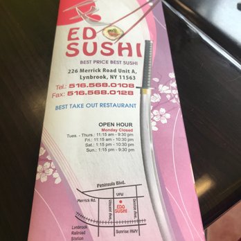 EDO Sushi - Sushi Bars Near Me - Lynbrook, New York