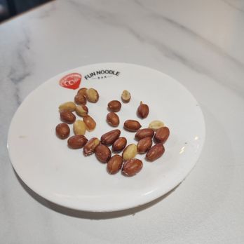 Fun Noodle Bar - Rex spanish peanuts brought to your table when you arrive. - Dim Sum Near Me - Weatherford, Texas Fun Noodle Bar - Rex spanish peanuts brought to your table when you arrive. - Dim Sum Near Me - Weatherford, Texas