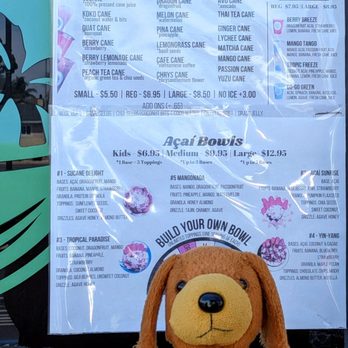 SuCane - Torrance - Menu at the window. 6/6/26 - Juice Bars & Smoothies Near Me - Torrance, California SuCane - Torrance - Menu at the window. 6/6/26 - Juice Bars & Smoothies Near Me - Torrance, California