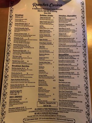 Menu photo 6 Ranchos Cocina San Diego, CA Menu photo 6 Ranchos Cocina San Diego, CA