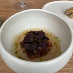 Tartare of Raw and Roasted Tomato