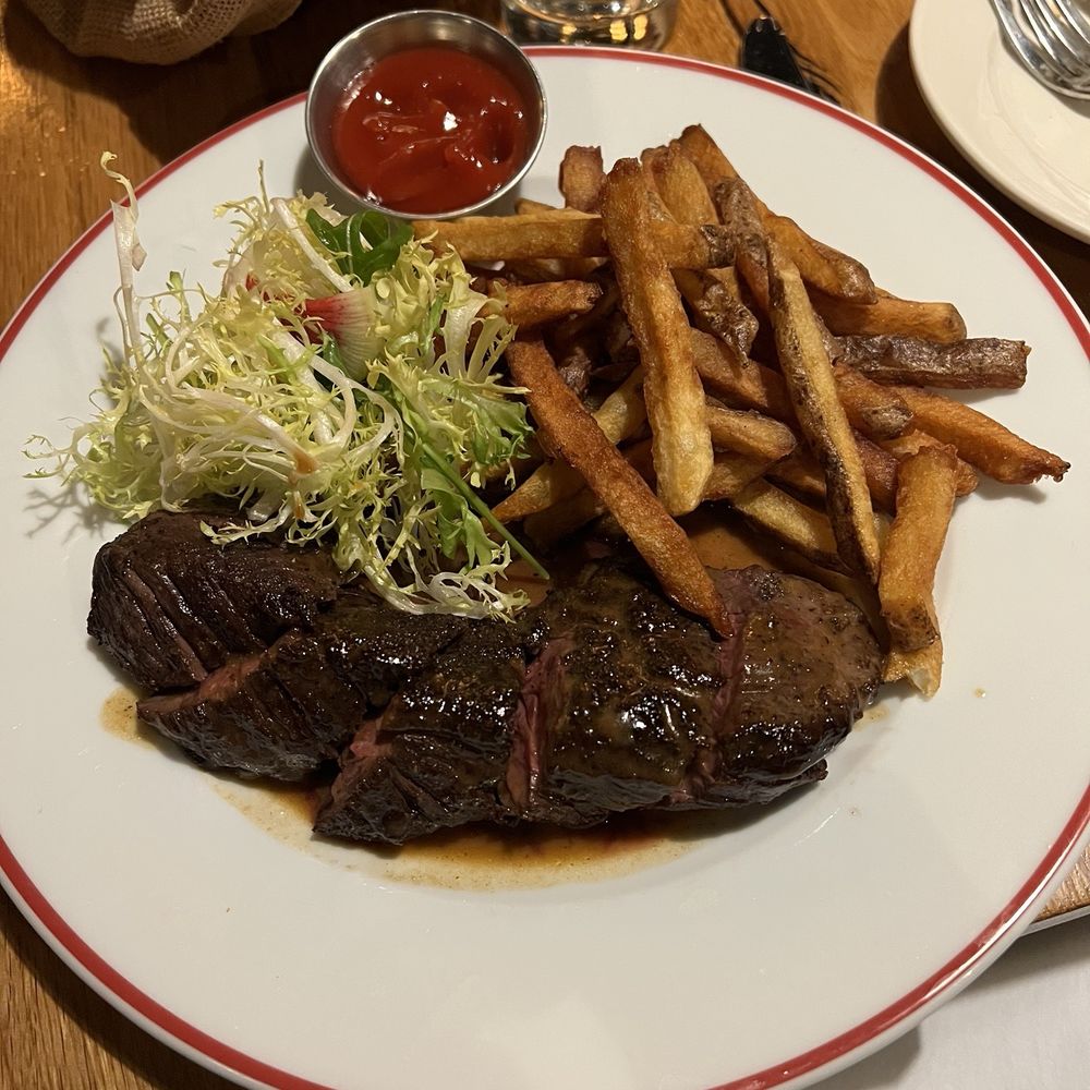 Amelie - Steak Au Poivre Dinner - Wine Bars Near Me - Washington, DC, District of Columbia