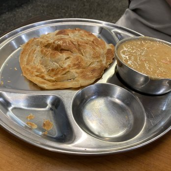 Madras Cafe - Stuffed Pancake with Onion and Potato - Indian Near Me - Sunnyvale, California