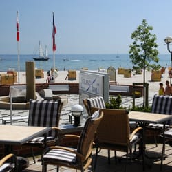 Restaurant Strandidyll - Terrasse mit Blick über die Ostsee