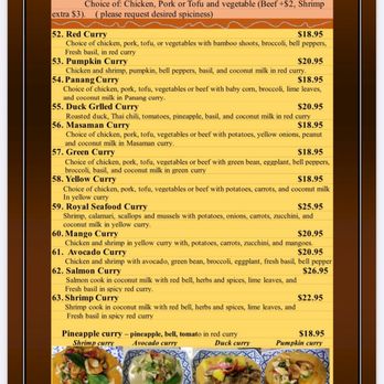 Siam Cuisine - Menu - Thai Near Me - Truckee, California Siam Cuisine - Menu - Thai Near Me - Truckee, California