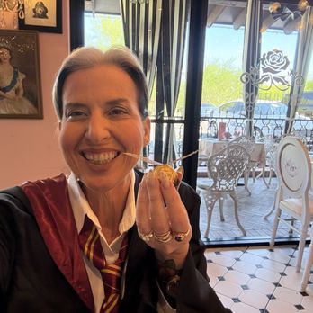 English Rose Tea Room - I caught the snitch! - British Near Me - Carefree, Arizona