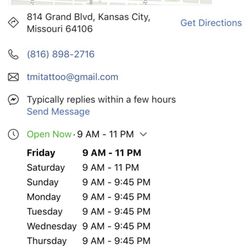 Laplaza Tattoo & Art Gallery - Facebook page's hours and info