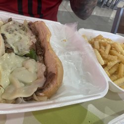 American Deli - Philly cheesesteak & fries combo