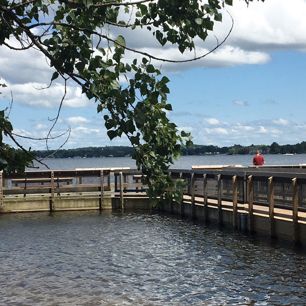Fishing dock. Fishing dock.