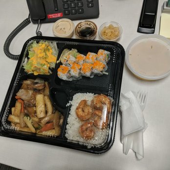 Sushi Q - Shrimp sushi lunch box - Sushi Bars Near Me - Jacksonville, Florida