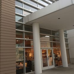 Crate & Barrel - Back door towards the mall.