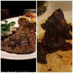 Their advertisement vs my steak. Their advertisement vs my steak.