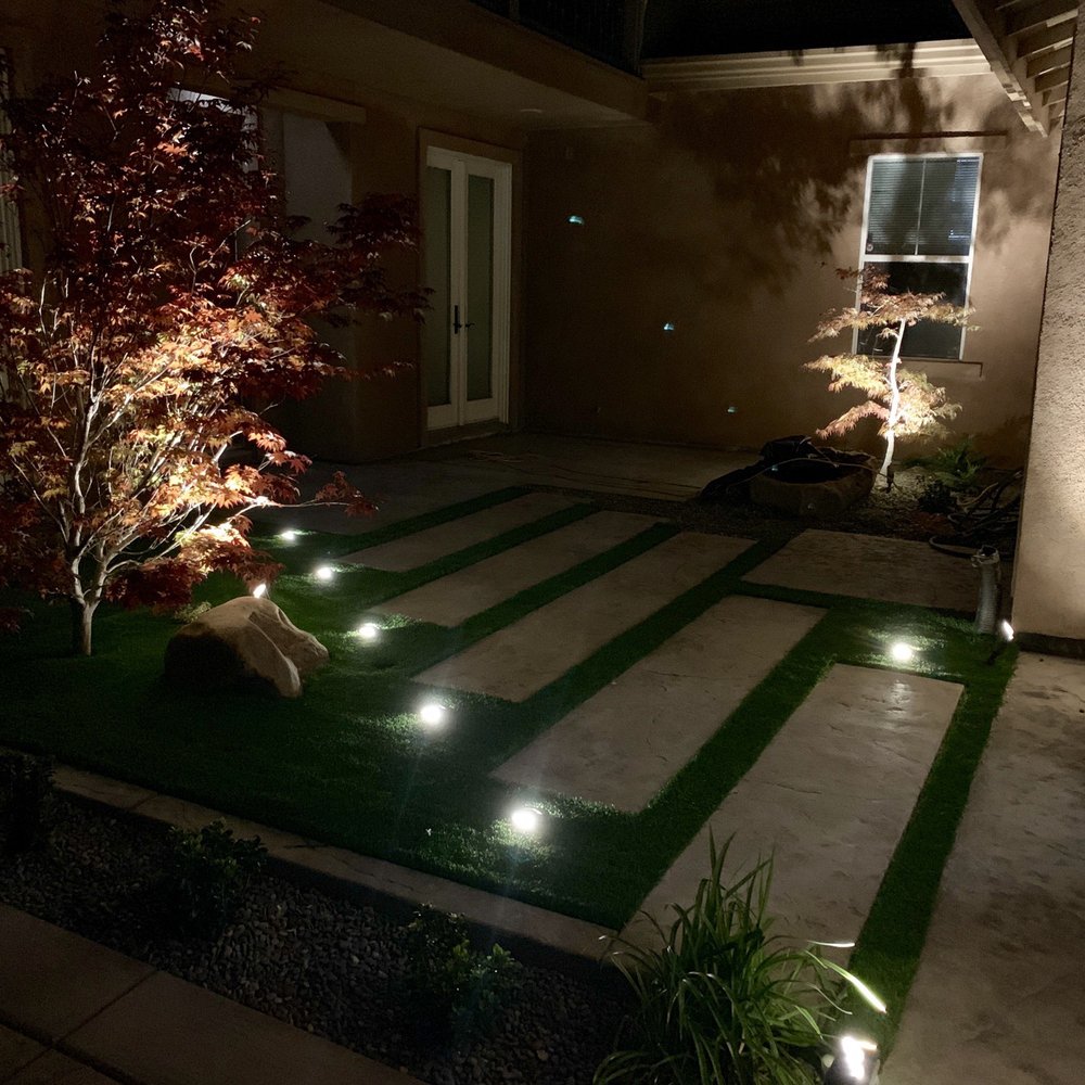 Turf-N-Tree - Landscape lights. - Landscaping Near Me - Tracy, California