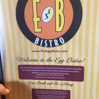 The Egg Bistro - Menu - Breakfast & Brunch Near Me - Virginia Beach, Virginia
