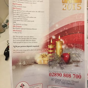Red Panda - Rip off menu - Chinese Near Me - Belfast, BFS Red Panda - Rip off menu - Chinese Near Me - Belfast, BFS