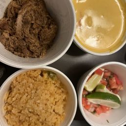 Monterey tacos and chili con queso Monterey tacos and chili con queso