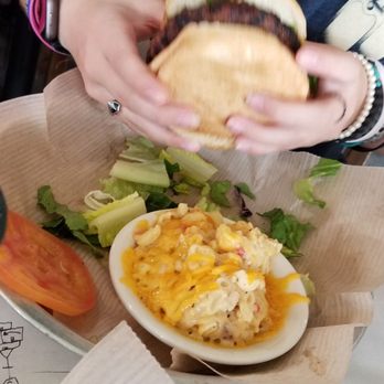 Fisherman's Corner - Dried out burger. Cajun mac n cheese was good. - Cajun/Creole Near Me - Pensacola, Florida Fisherman's Corner - Dried out burger. Cajun mac n cheese was good. - Cajun/Creole Near Me - Pensacola, Florida