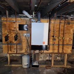 Reynolds Plumbing & Heating - Veissmann Heat only boiler installed...