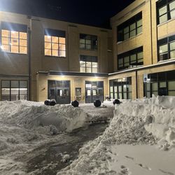 George Washington Community High School - Not the gym entrance