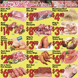 Margarita  Meat Market and Produce - This months sales