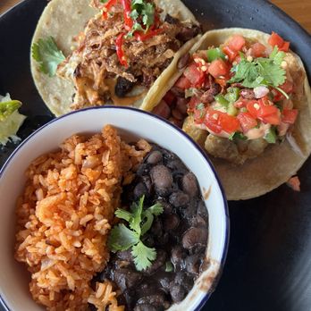 Pablo y Pablo - Veggie taco options. Artichoke, and another veggie taco - Mexican Near Me - Woodinville, Washington