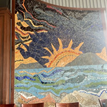 Aloha Steakhouse - Beautiful mosaic on the wall - Steakhouses Near Me - Ventura, California Aloha Steakhouse - Beautiful mosaic on the wall - Steakhouses Near Me - Ventura, California